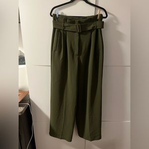 Aritzia Wilfred High-Waist Wide Leg Pants